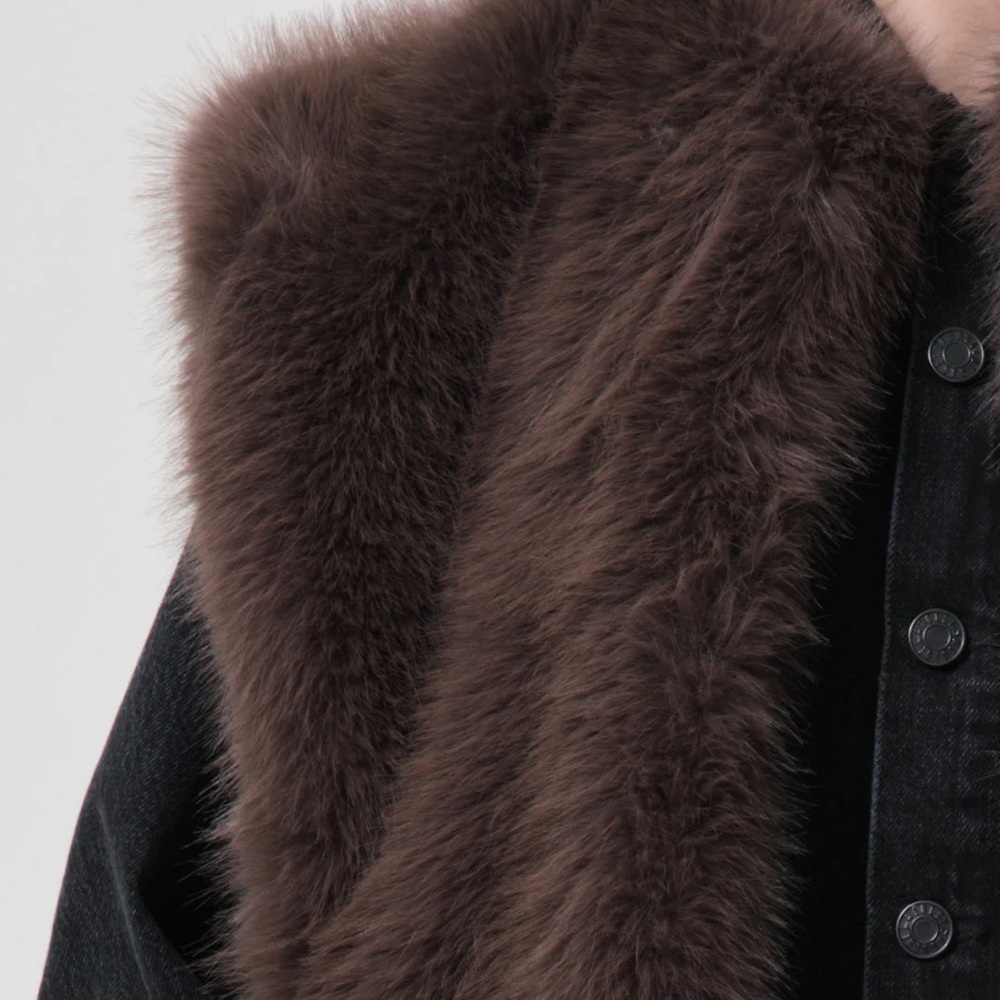 AGOLDE Fara Gilet Vest in Paloma NWT. - Picture 2 of 3